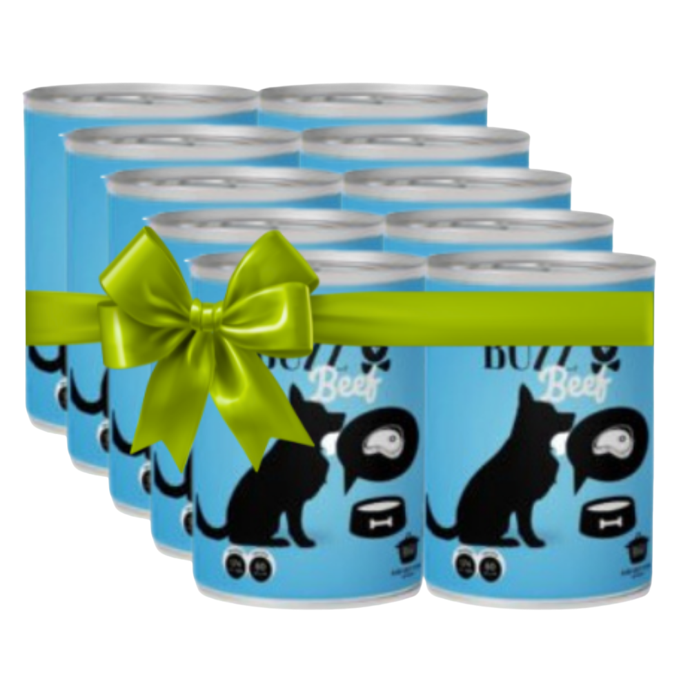 GET 9+1 FREE The Tail Buzz Beef Dog Wet Food 400G Petfast.shop The Tail Buzz Bundles Dog Egypt Brand Exclude Food Wet Food petfast.shop EgyptDefault Title 405.00