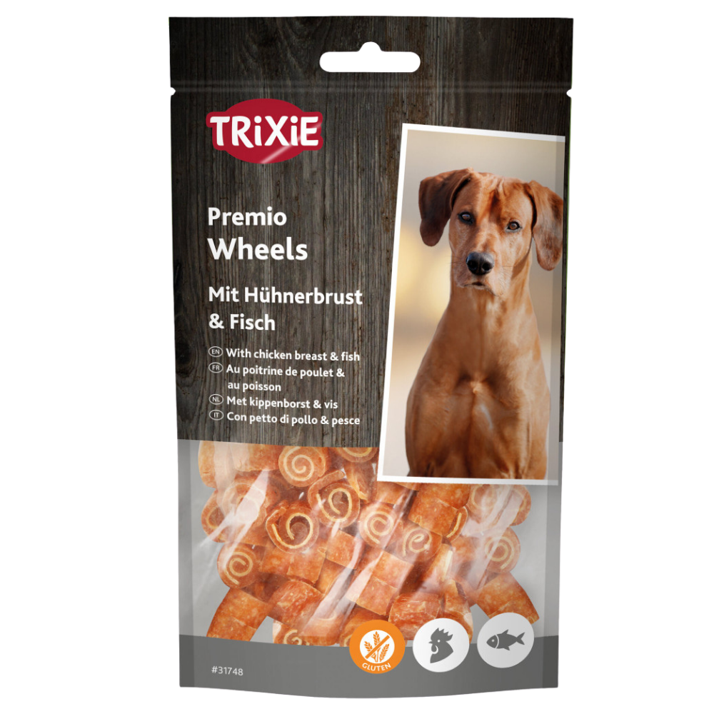 Trixie Treat For Dog Premio Fish Chicken Wheels Chicken & Fish 75 G Petfast.shop Trixie Chewy Treat Dog Treats petfast.shop EgyptDefault Title 425.00