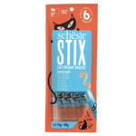 SCHESIR Stix Creamy with Salmon - Treat for Cats - 6 X 15g =90g Petfast.shop Schesir Cat Exclusive Liquid Treat Treats petfast.shop Egypt PSC3518S Default Title 350.00