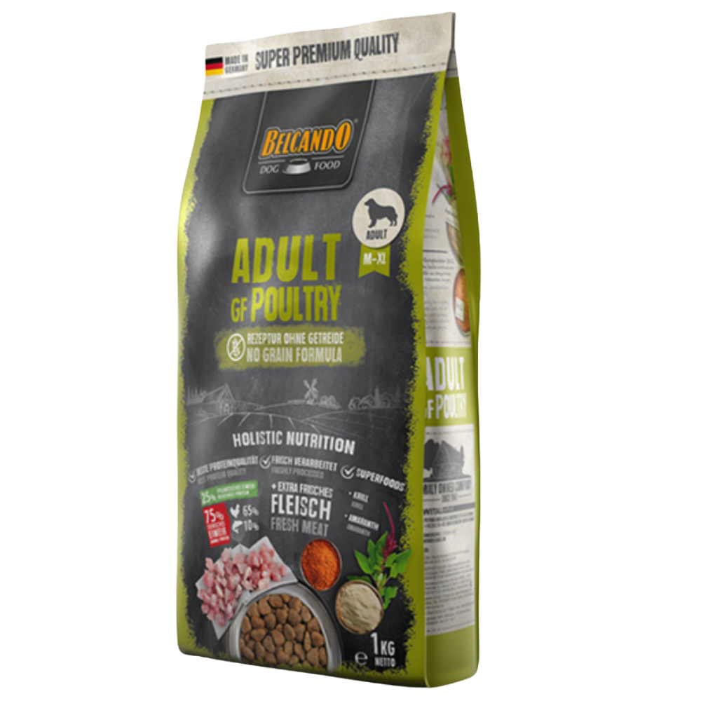 Belcando Adult GF Poultry M-Xl 1 Kg Petfast.shop Belcando Dog Dry Food Food petfast.shop Egypt PBE5958S Default Title 750.00