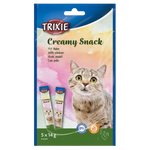 Trixie Creamy Snack Chicken Treat For Cat - 5*14 g