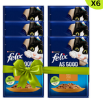 BUY 5 + 1 FREE Felix Chicken in Jelly Wet Cat Food Pouch 85g Petfast.shop Felix Bundles Cat Exclude Food Wet Food petfast.shop Egypt PBU6020S Default Title 275.00