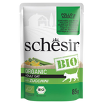 Schesir BIO Pollo e maiale con zucchini in paté 85g in busta