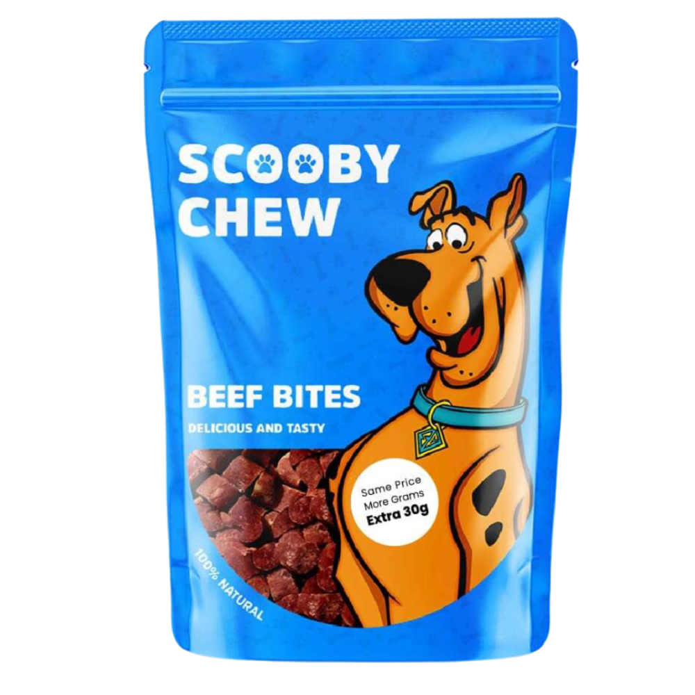 Scooby Chew Beef Bite Dog Treats 120 gr