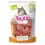 Truly Snack Cat Mini Hearts Chicken & Fish 50g