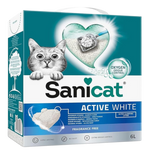 Sanicat Active White UnScented Cat Litter 6 L Petfast.shop Sanicat Box & Accessories & Litter Cat Kitten Litter petfast.shop Egypt PSA2402S Default Title 500.00