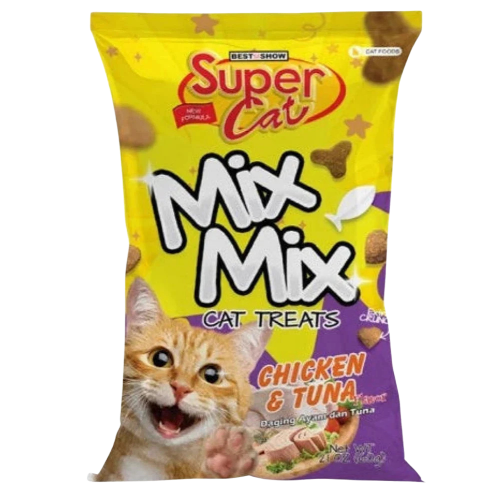 Super Cat Mix Mix Chicken & Tuna Treats 60 g