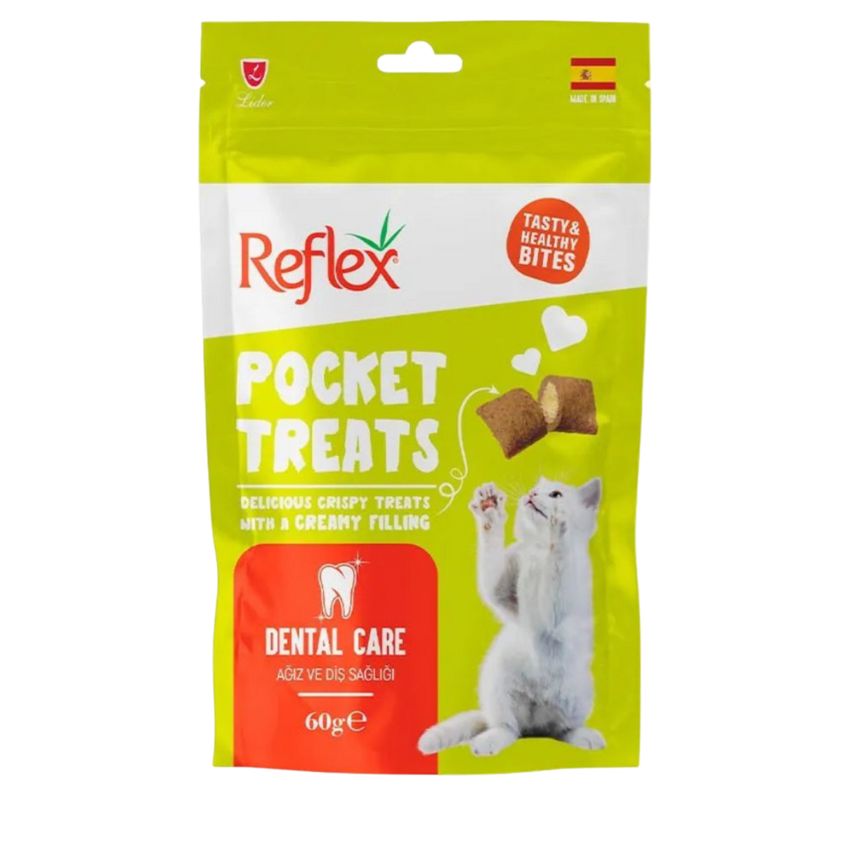 Reflex Cat Pocket Treats Dental Care 60g