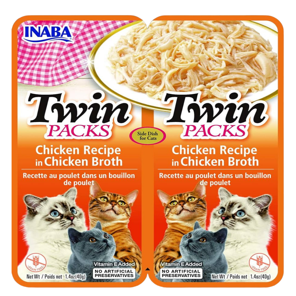 Twins Packs Chicken for cat 80g Petfast.shop Twins Cat Exclusive Food Wet Food petfast.shop Egypt PTW3609S Default Title 185.00