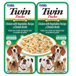 Twins Packs Chicken with Vegetables for dogs 80g