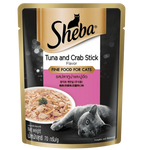 Sheba Premium Cat Food Tuna & Crab Stick 70g