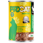 Procat Wet Food For Adult Cat Rabbit 415G Petfast.shop ProCat Best Selling Cat Food Wet Food petfast.shop Egypt PPR4583S Default Title 75.00