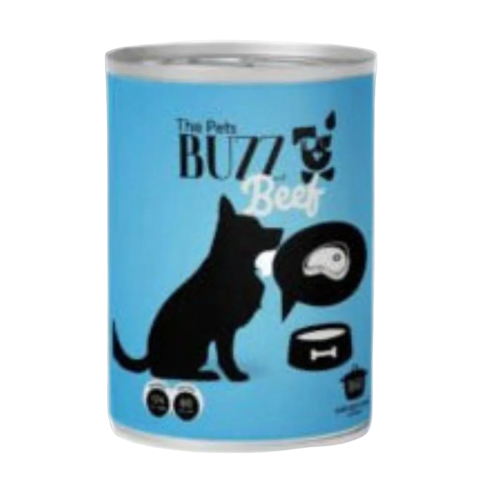 The Tail Buzz Beef Dog Wet Food 400 gm Petfast.shop The Tail Buzz Dog Egypt Brand Food Wet Food petfast.shop Egypt PTH2389S Default Title 45.00