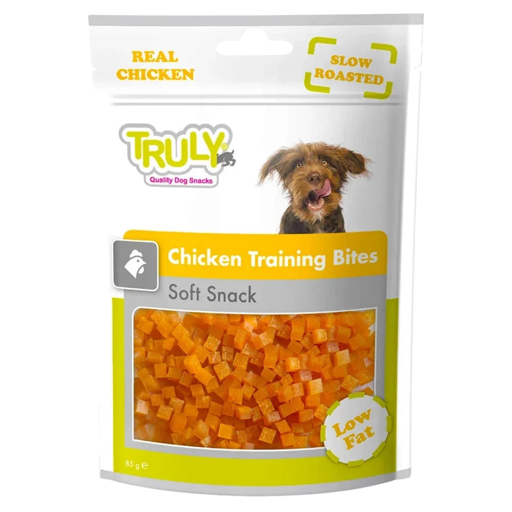 TRULY Dog soft snacks training chicken bites 85g Petfast.shop Truly Chewy Treat Dog Treats petfast.shop Egypt PTR2297S Default Title 250.00