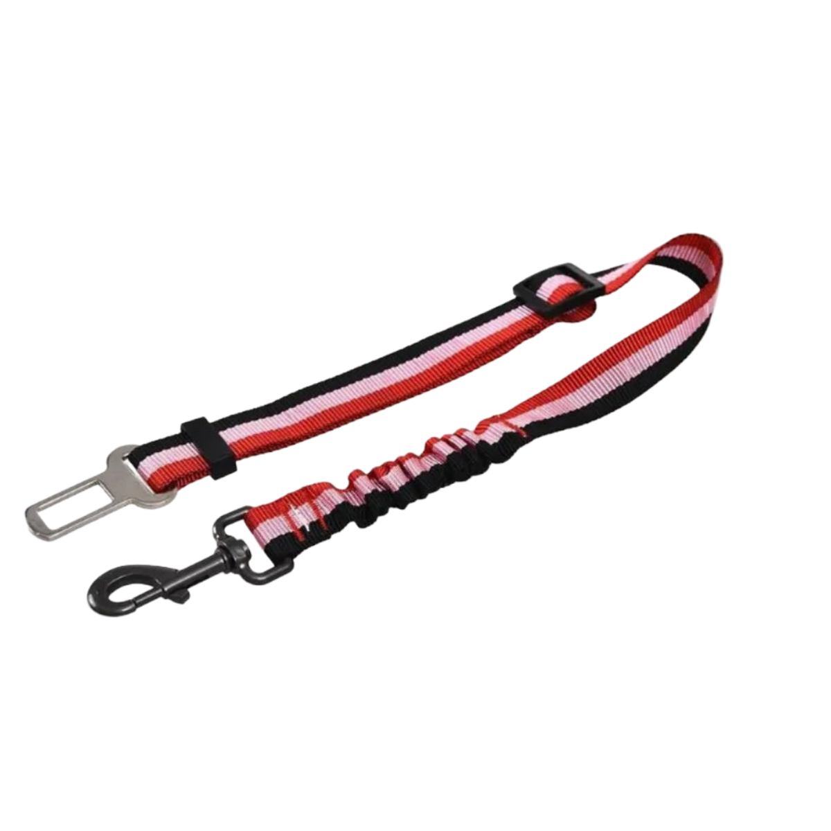 Naomi Black and Red Dog Leash For Car Seat Belt Petfast.shop Naomi Dog leash & Coller & Harness Supplies petfast.shop Egypt 6975213981504210.00