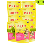 BUY 9 + 1 FREE Procat kittens Soft With Chicken 100g Petfast.shop ProCat Bundles Cat Exclude Food Wet Food petfast.shop Egypt PBU5384S Default Title 450.00