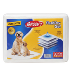 Groovy FlashDry Gel Dog Pads Unscented 60×90cm, 30 Pads Petfast.shop Groovy Cleaning & Potty Dog Summer Supplies petfast.shop Egypt 380.00