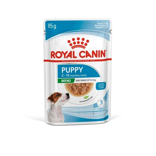 Royal Canin Wet Food Mini Puppy in Gravy Pouch 85 g