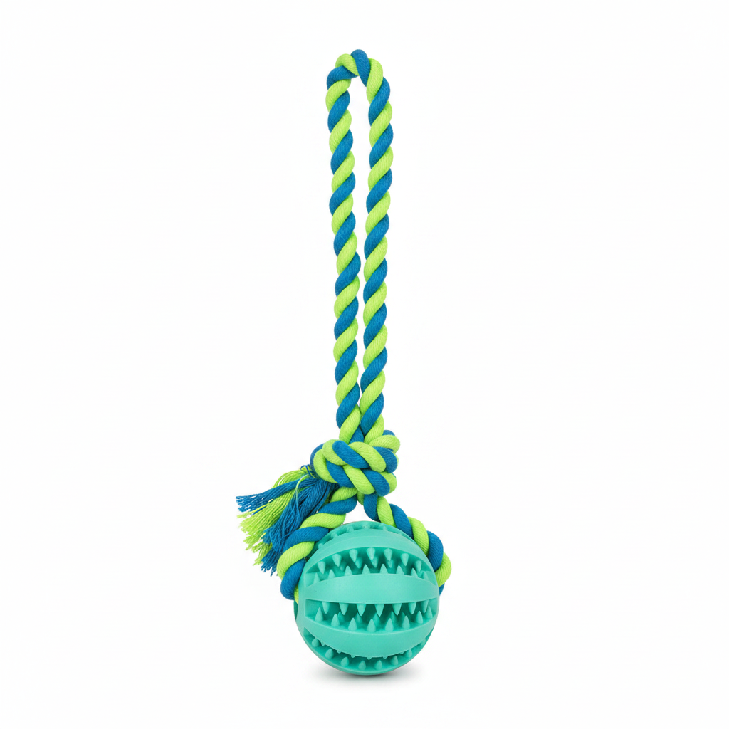 Dog Toys Tooth Cleaning Ball for Small Dog Training Petfast.shop Generic Dog Supplies Toys petfast.shop EgyptRed 220.00