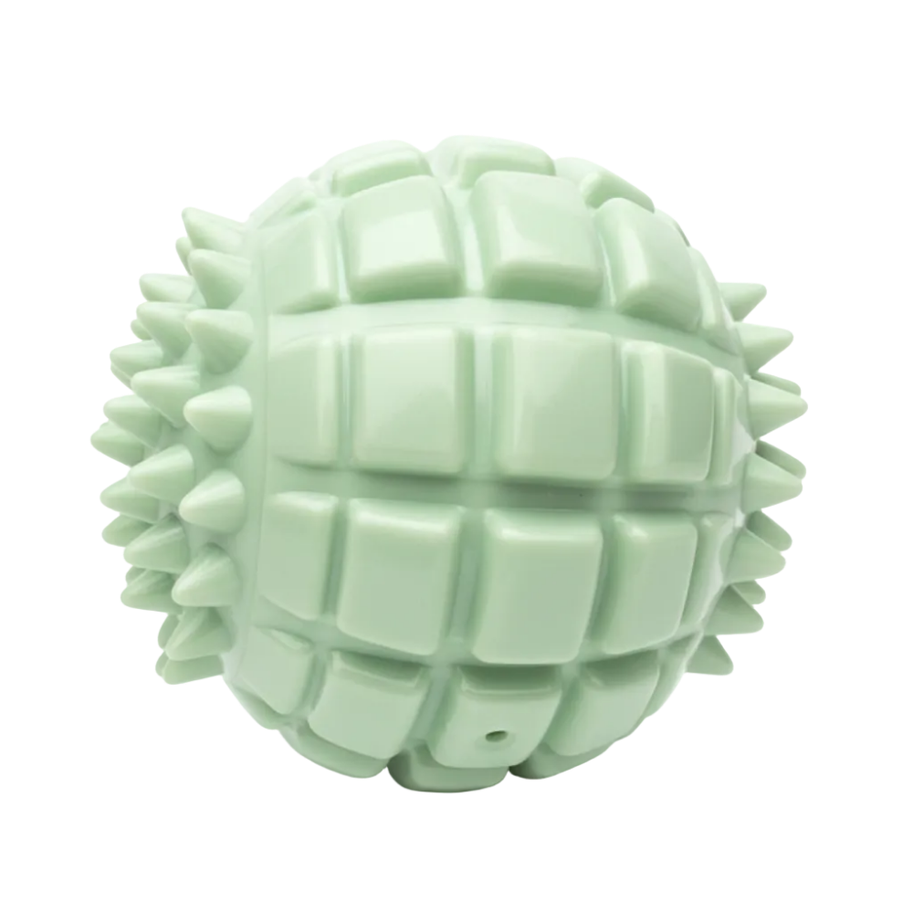 Textured pet chew ball toy