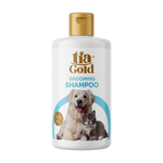 شامبو Tia Gold من الأمام بخلفية بيضاء