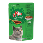 Mio Cat Wet Food Finely Chopped Lamb 100g Petfast.shop Mio Cat Cat Food Wet Food petfast.shop EgyptDefault Title 45.00