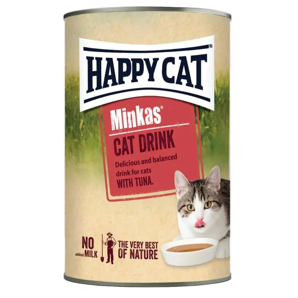 Happy Cat Minkas Cat Drink with Tuna Can 135ml Petfast.shop Happy Cat Cat Exclusive Food Wet Food petfast.shop EgyptDefault Title 200.00