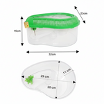 Turtles Plastic Tank Petfast.shop Generic Exclusive Small pet petfast.shop EgyptSmall / Green 150.00