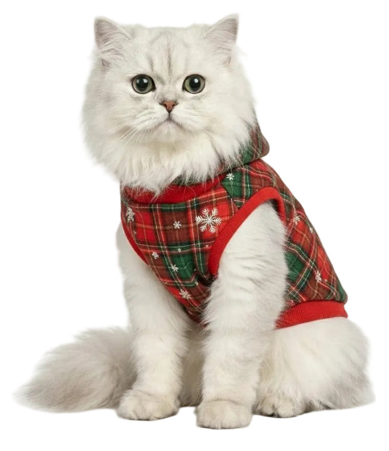 Petmoda Winter ChristmasHoodie Snowflake