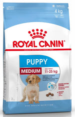 Royal Canin Puppy Medium Breed Dog Food.