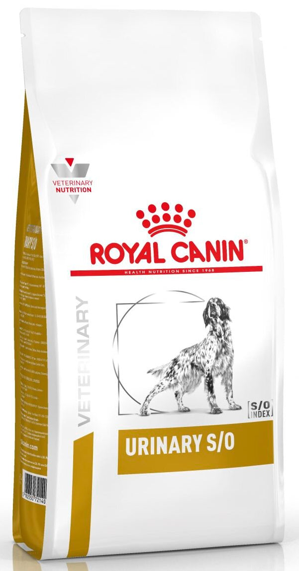 Royal Canin Urinary S/O All Breeds Adult Dog Food 2kg.