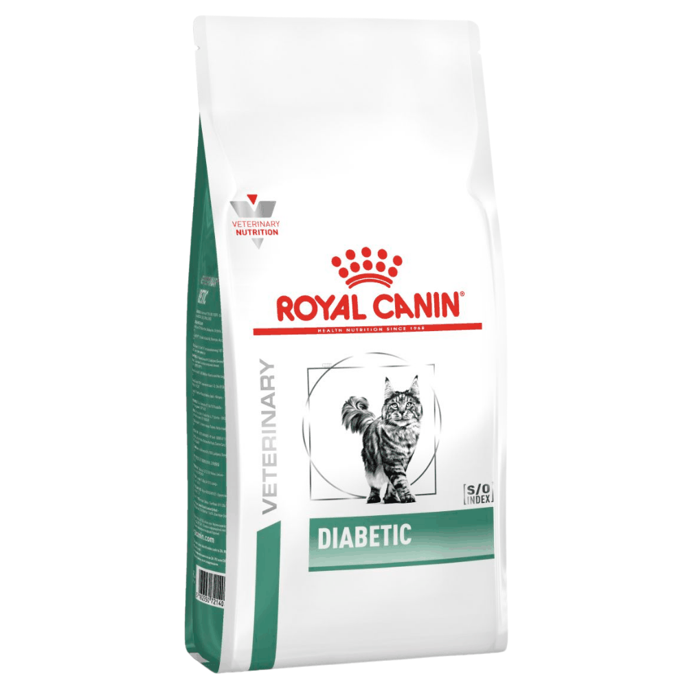 Royal Canin Diabetic All Breeds Adult Cat Food.