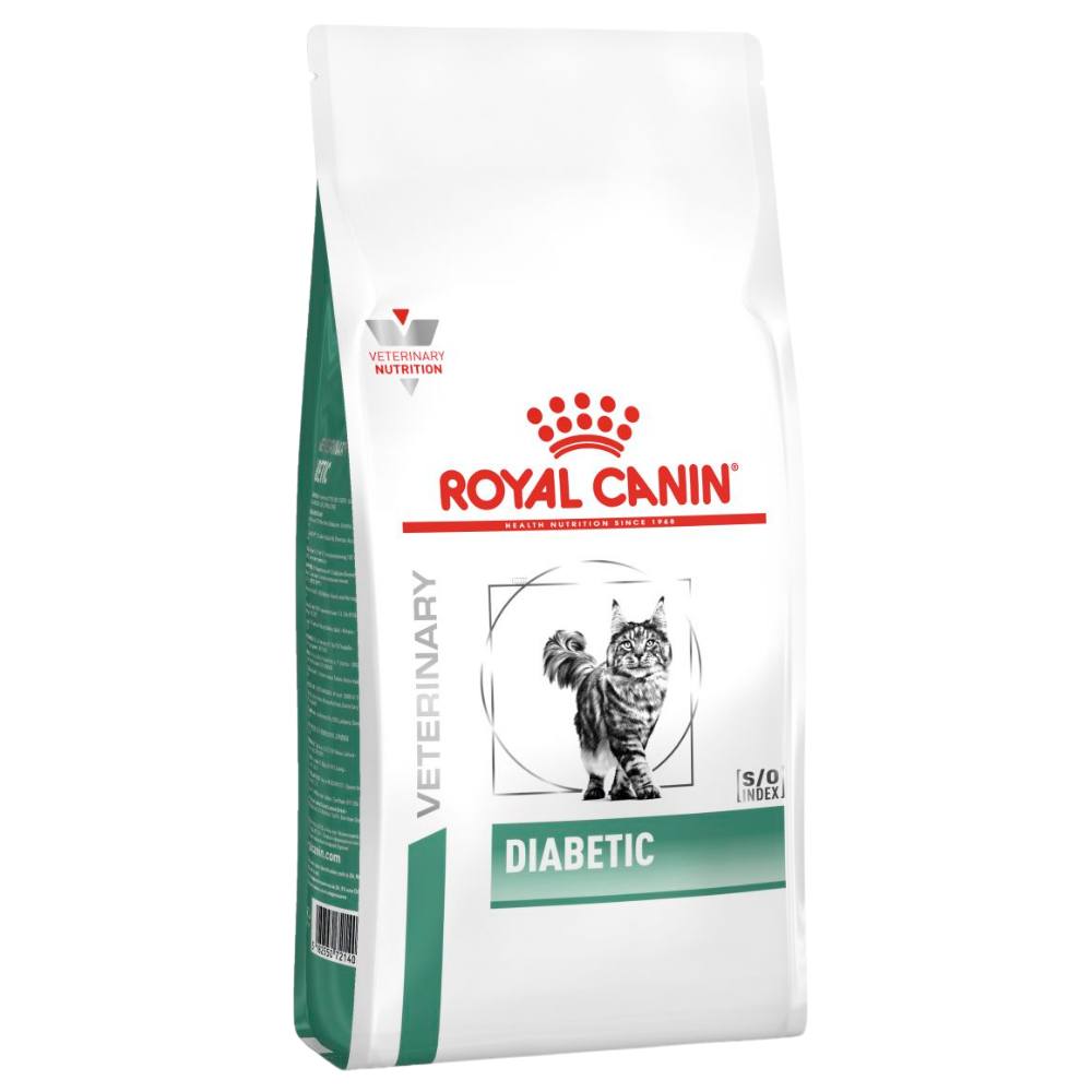 Royal Canin Diabetic All Breeds Adult Cat Food.