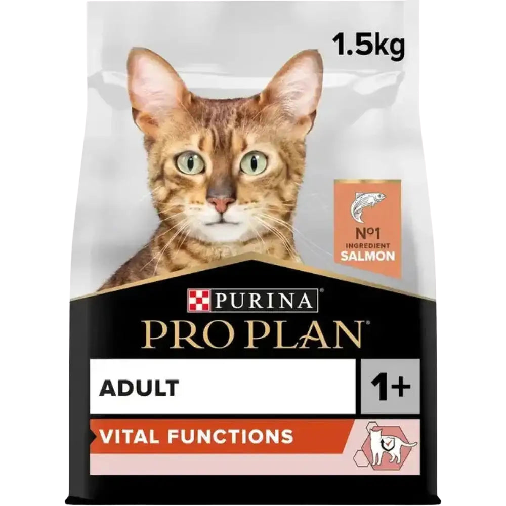 Pro Plan Vital Functions Dry Food with Salmon for Adult Cats 1.5 kg.