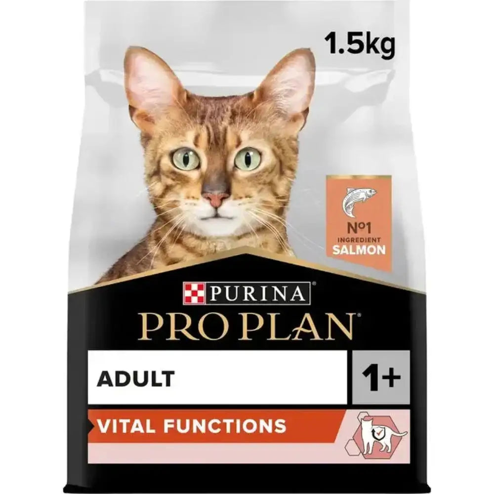 Pro Plan Vital Functions Dry Food with Salmon for Adult Cats 1.5 kg.