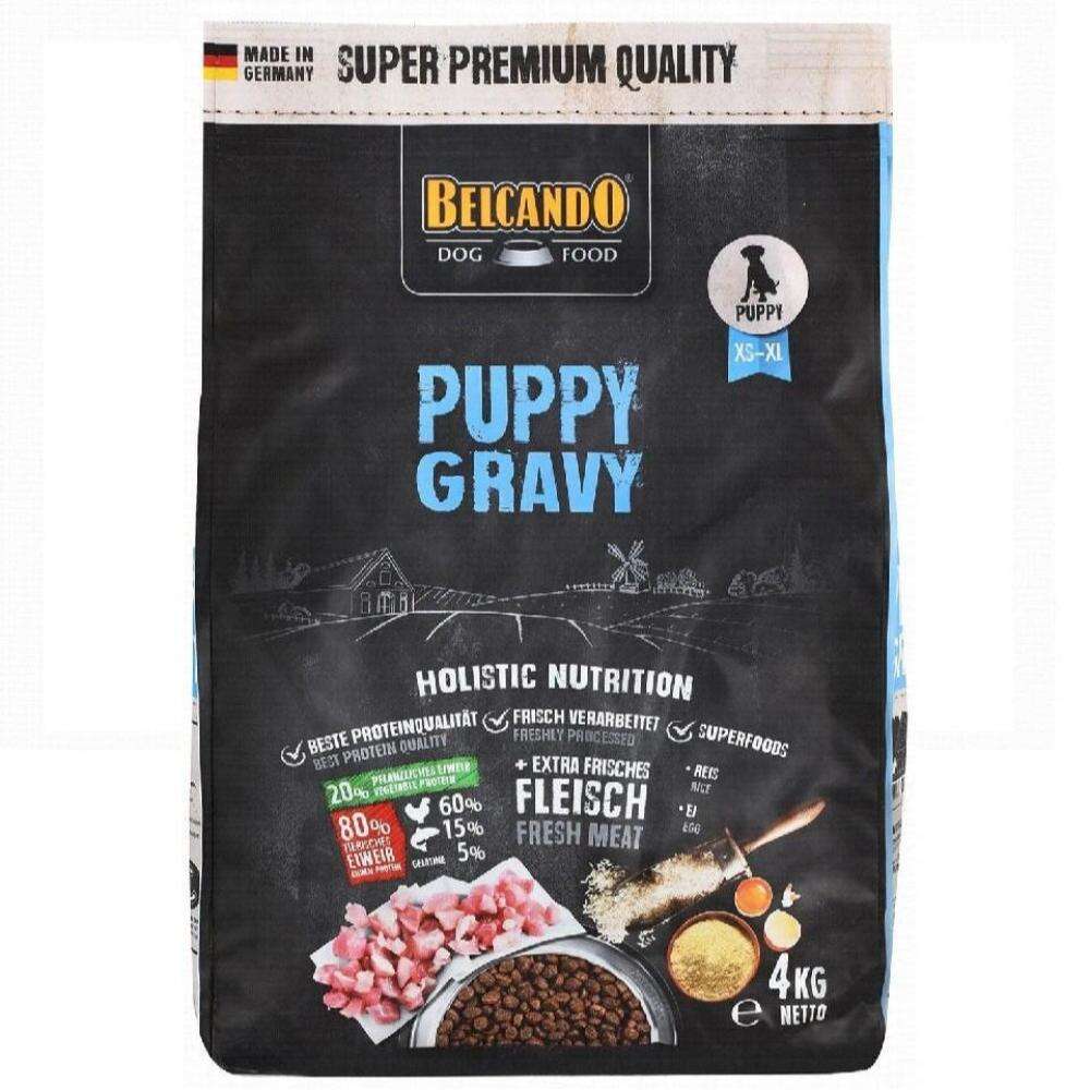 Belcando Puppy Dry Food In GravyXS-XL4 kg.