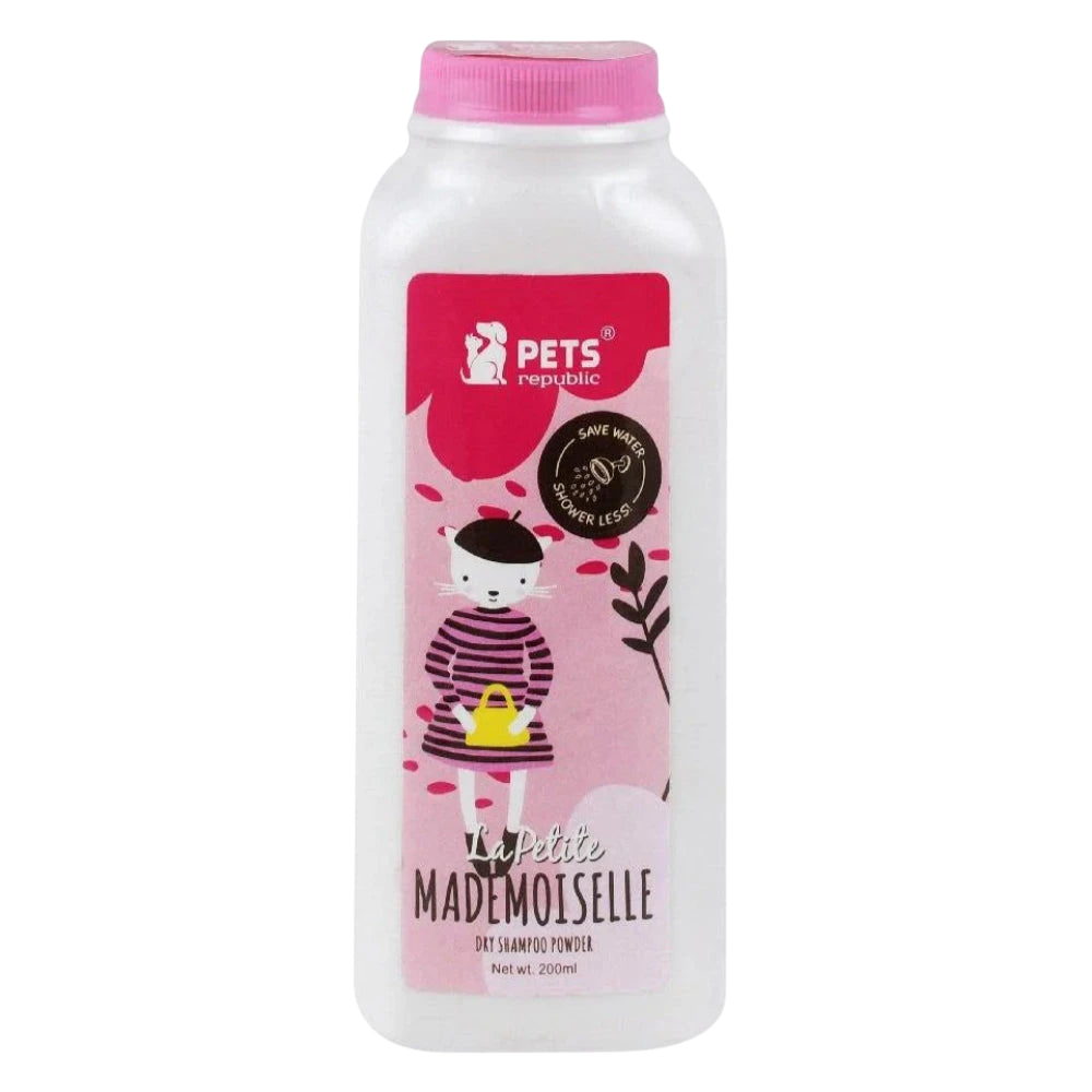 Pets Republic Dry Shampoo Powder La Petite Mademosile 200g.