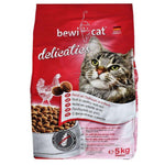 Bewi Cat Delicaties Dry Food with Poultry And Rice for Adult Cats 5 kg.