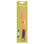 Naomi Pet Grooming Rake Comb Black And Orange.