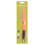 Naomi Pet Grooming Rake Comb Black And Orange.