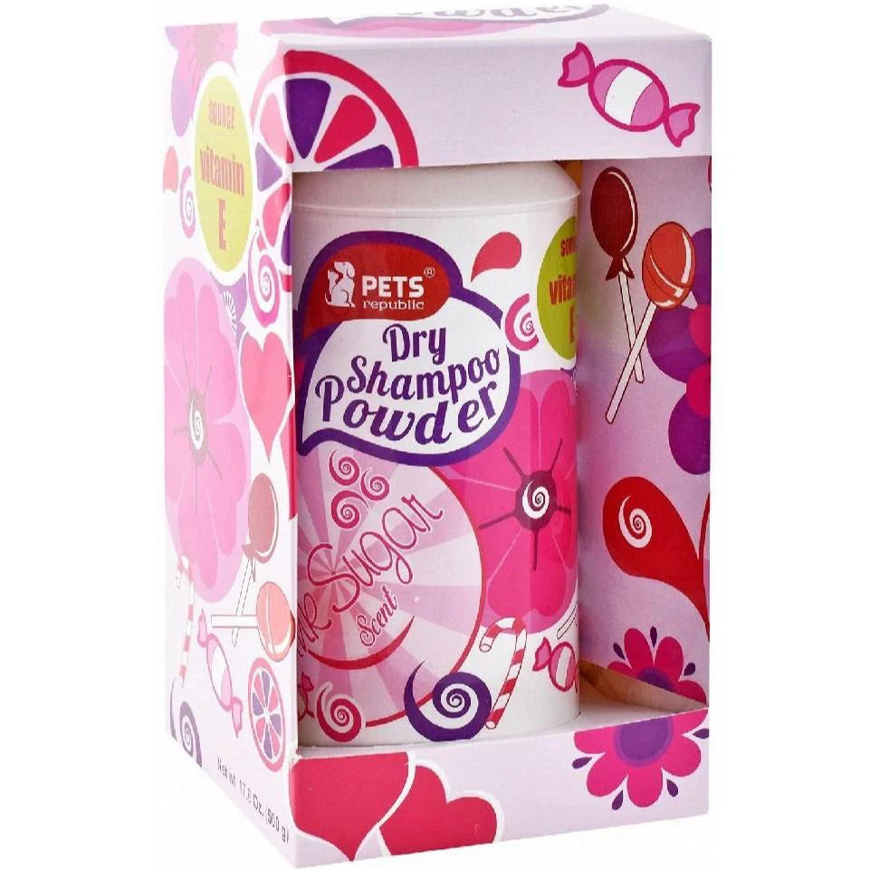 Pets Republic Dry Powder Shampoo Pink Sugar 500 g.