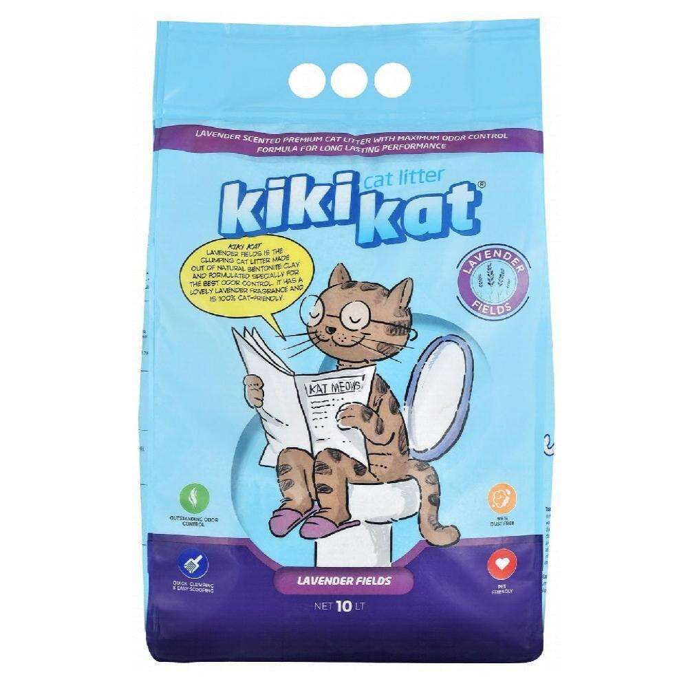Kiki Kat Cat Litter Lavender 10 L.
