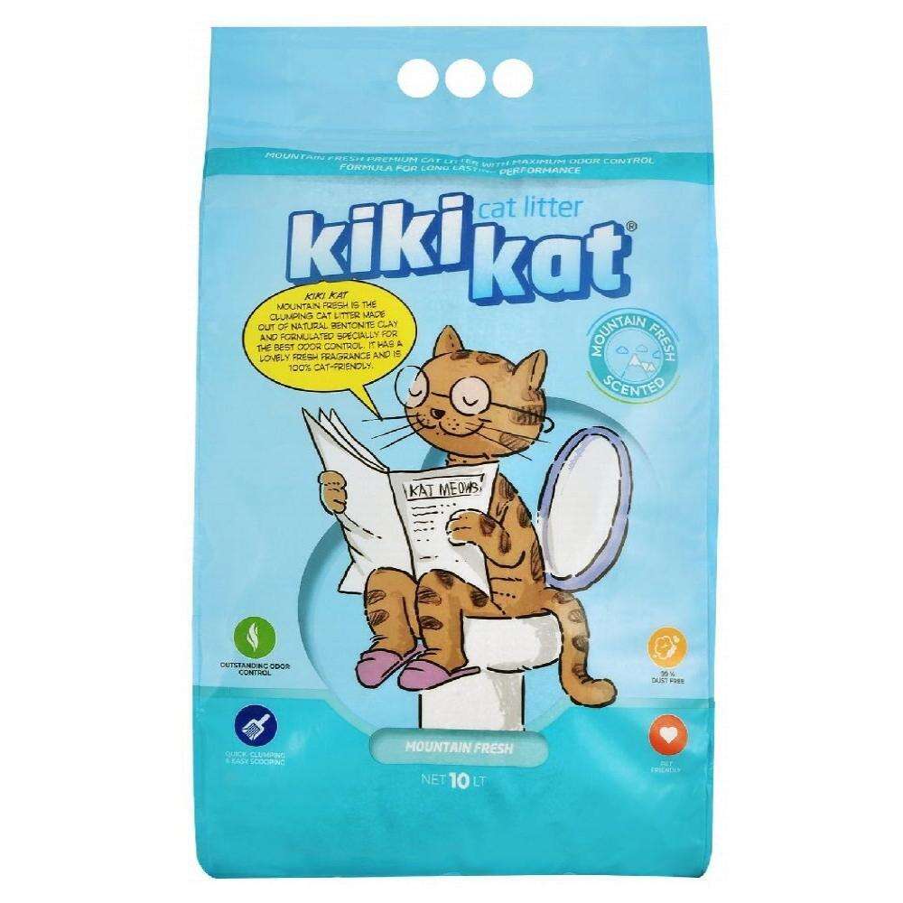 Kiki Kat Cat Litter Mountain Fresh 10 L.