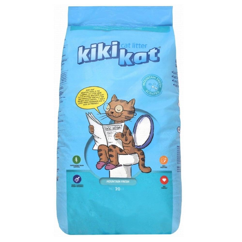 Kiki Kat Cat Litter Mountain Fresh 20 L.