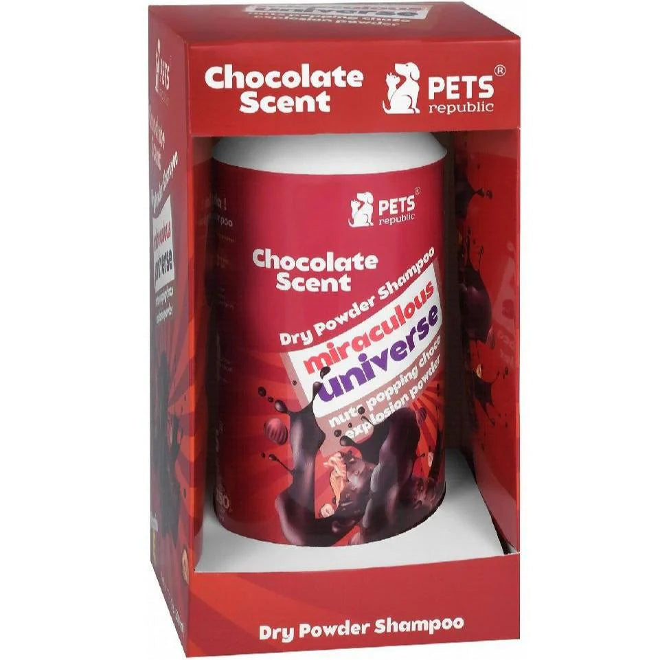 Pets Republic Dry Powder Shampoo Chocolate 500g.