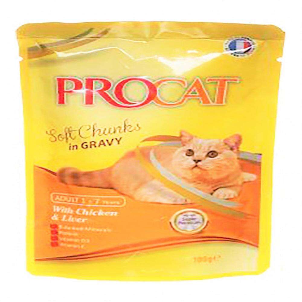 Procat Soft with Chicken And Liver 100g.