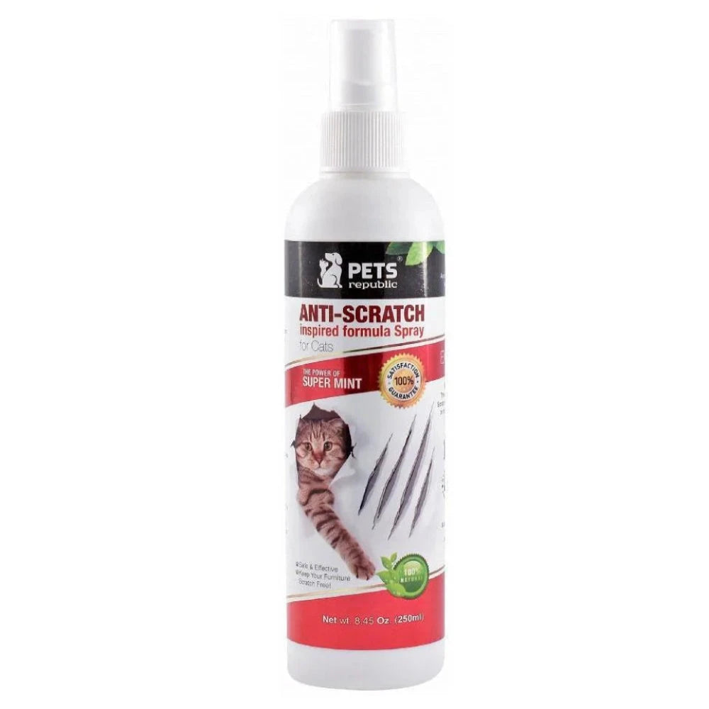 Pets Republic Anti Scratch Cat Spray Cruelty Free 250 ml.