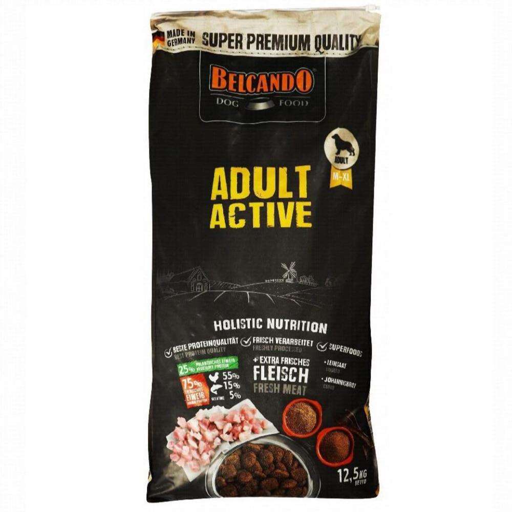 Belcando Adult Active Dog Dry Food M-XL 12.5 kg.