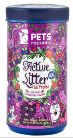 Pets Republic Active Cat Litter Deodorizer Powder La Fraise Scent 500 g.