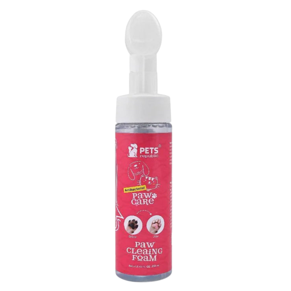 Pets Republic Antibacterial Paw Cleaning Foam 250 ml.